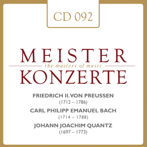 Konzert D-Dur pour Potsdam für Flöte, Streicher, Basso continuo: Allegretto