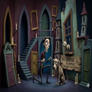 Não abandone os animais