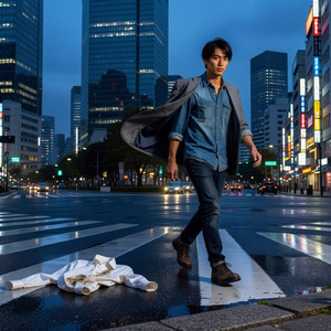 夜明けを飲み込む深呼吸