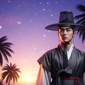 កន្ត្រឹមបហេ ភាសាកូរ៉េ 장자리 Ai music