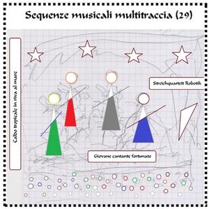 Giovane cantante fortunato