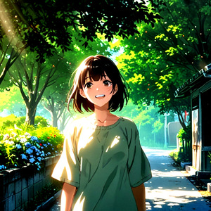 包み込むその笑顔で