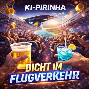 Dicht im Flugverkehr