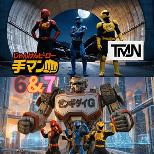 じゃんけんヒーロー手マン7