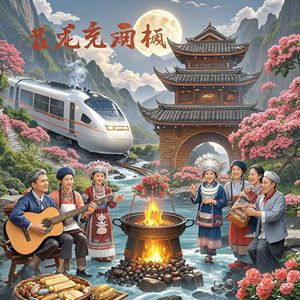 乌蒙山的风吹醒我的年