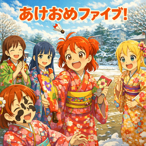 あけおめファイブ！