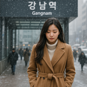 첫 눈이야