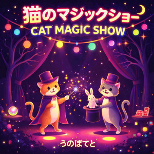 猫のマジックショー