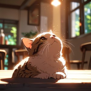 tail first into a paper bag