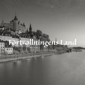 Rosa träd i fältet