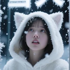 指尖的雪