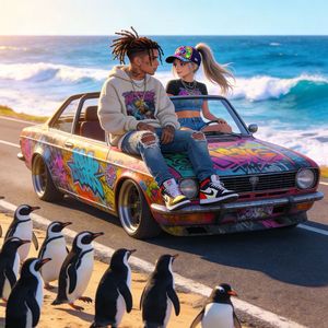 去海边找企鹅？