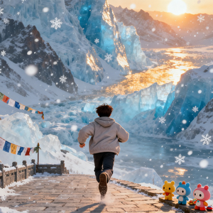 奔向快乐就要大步流星