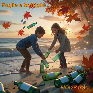 Foglie e bottiglie