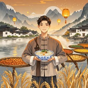 瓷碗盛满山水谣