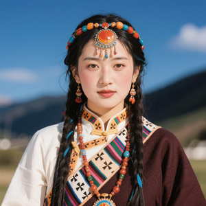 西藏姑娘