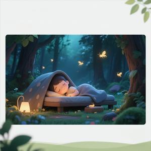 萤火晚安曲 (海浪声+大海真实声音+放松+解压)