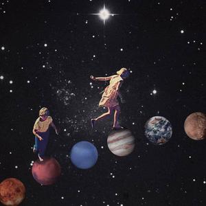 穿过星云朝你飞去