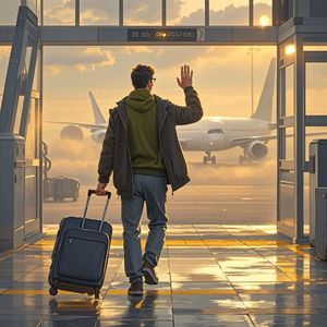 乘早班机的父亲