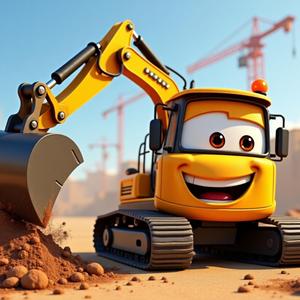 Bagger und Baumaschinen