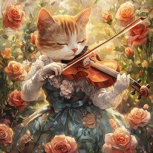 花の雨が降る街