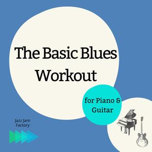 Bb 100bpm Basic Blues Backing Track for Piano & Guitar