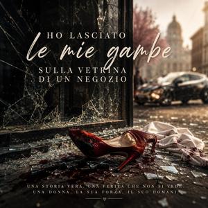 HO LASCIATO LE MIE GAMBE SULLA VETRINA DI UN NEGOZIO