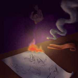 incenso de lavanda