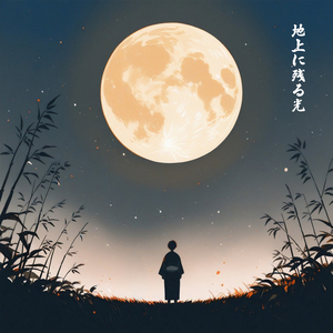 地上に残る光