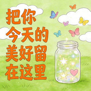 把你今天的美好留在这里