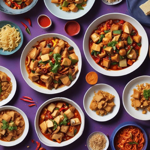 麻婆豆腐 熱々サイコー！！