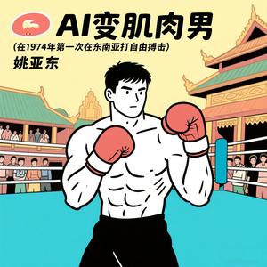 AI变肌肉男（在1974年第一次在东南亚打自由搏击）