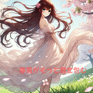 春風がそっと君を包む
