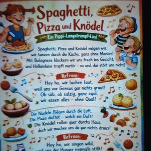 Spaghetti, Pizza und Knödel