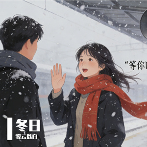 冬日站台的邂逅
