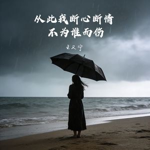 从此我断心断情不为谁而伤