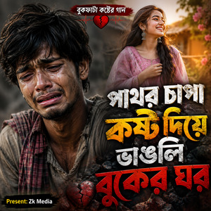 পাথর চাপা কষ্ট দিয়ে ভাঙলি বুকের ঘর