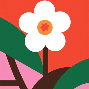 笑开花