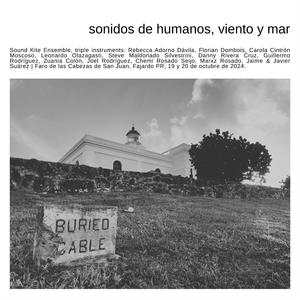 Sonidos de humanos, viento y mar