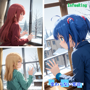 変わらない窓辺