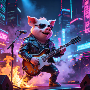 我是一只小小猪