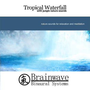 Tropical Waterfall With Jungle Nature Sounds