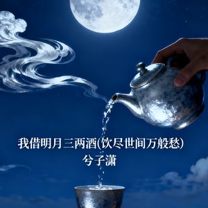 我借明月三两酒(饮尽世间万般愁)