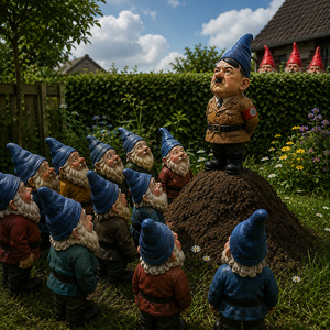 Adolf, der Gartenzwerg