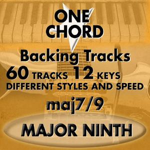 Cmajor 7th(9) Pop Rock Backing Track One Chord