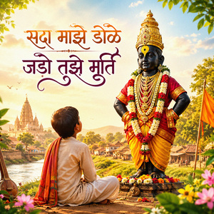 Sada Majhe Dole Jado Tujhe Murti (Abhang)
