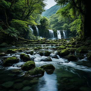 Flujo Relajante Junto A Las Cataratas