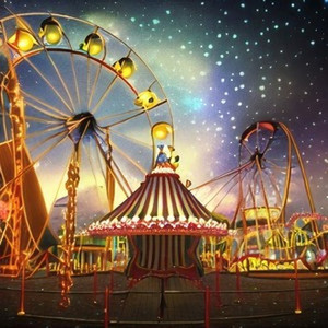 用悲伤的表情唱了下活动小丑