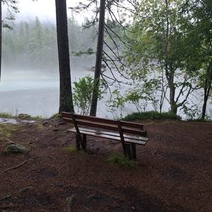 running after me with a chainsaw