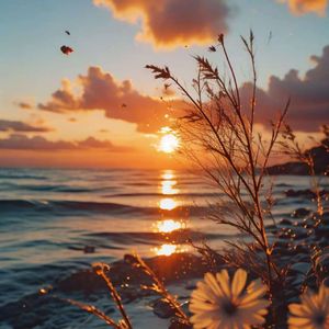 原野尽头的春山